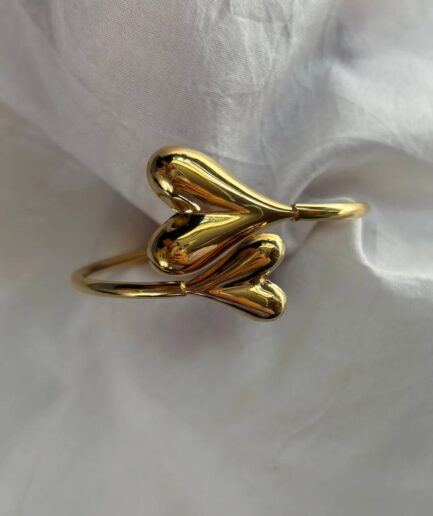 Dual Heart Korean Ring